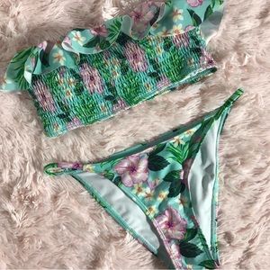 LA la swimwear strapless bikini set NEW